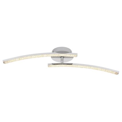 Globo - LED Vonios ant pagrindo montuojamas sietynas 2xLED/6W/230V IP44