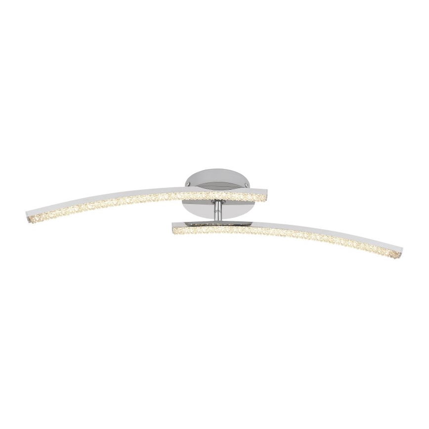 Globo - LED Vonios ant pagrindo montuojamas sietynas 2xLED/6W/230V IP44