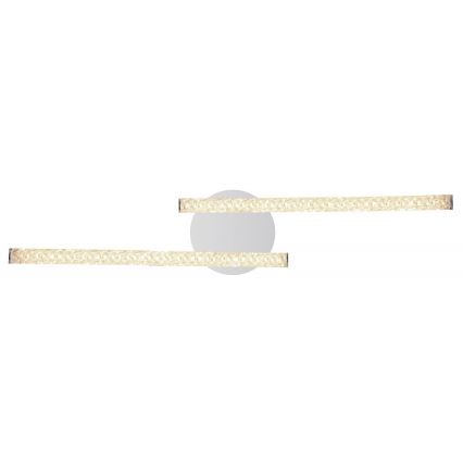 Globo - LED Vonios ant pagrindo montuojamas sietynas 2xLED/6W/230V IP44