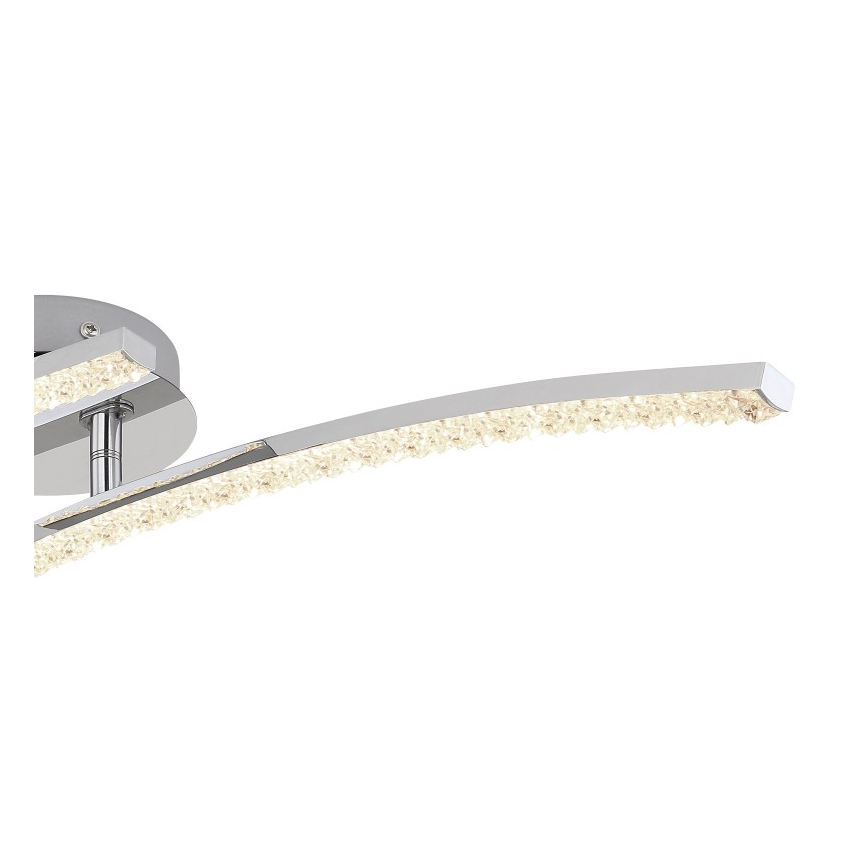 Globo - LED Vonios ant pagrindo montuojamas sietynas 2xLED/6W/230V IP44