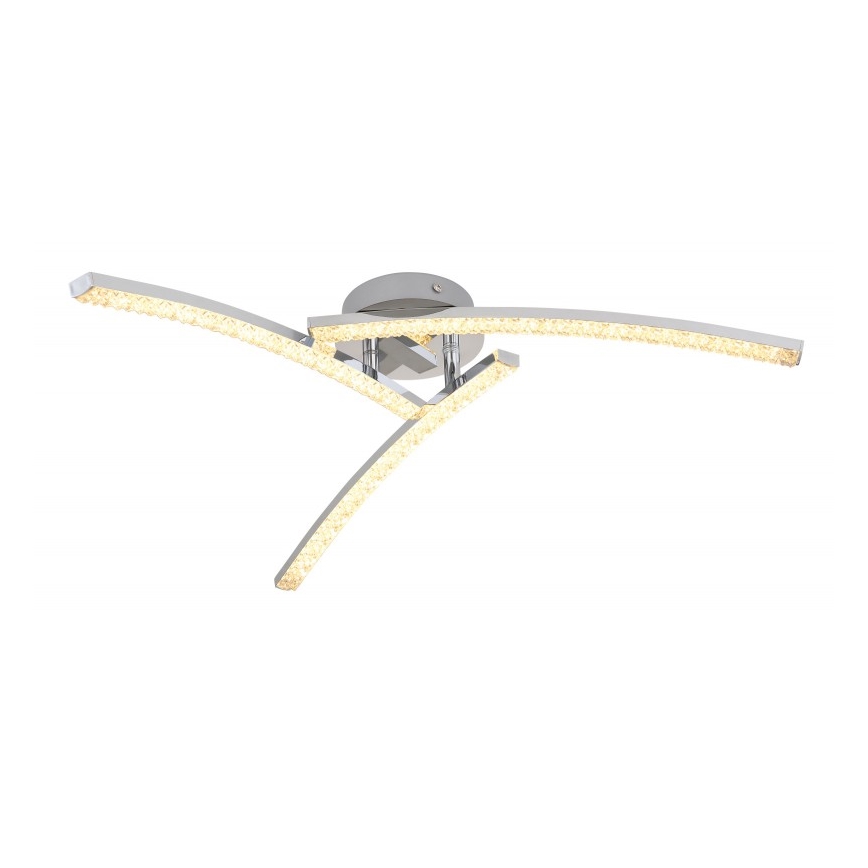 Globo - LED Vonios ant pagrindo montuojamas sietynas 3xLED/6W/230V IP44