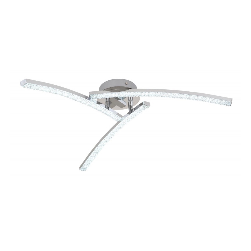 Globo - LED Vonios ant pagrindo montuojamas sietynas 3xLED/6W/230V IP44