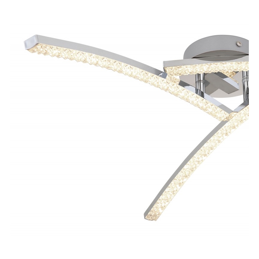 Globo - LED Vonios ant pagrindo montuojamas sietynas 3xLED/6W/230V IP44
