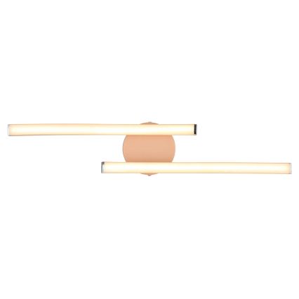 Globo - LED Ant pagrindo montuojamas sietynas LED/12W/230V 3000K oranžinė