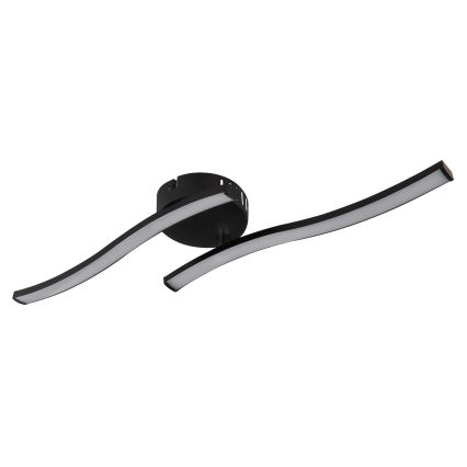 Globo - LED Ant pagrindo montuojamas sietynas LED/12W/230V 3000K juoda