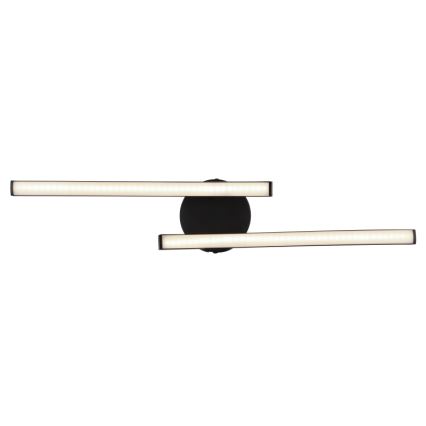 Globo - LED lubinis šviestuvas 2xLED/6W/230V juoda