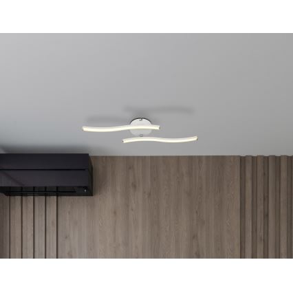 Globo - LED Ant pagrindo montuojamas sietynas LED/12W/230V 3000K balta