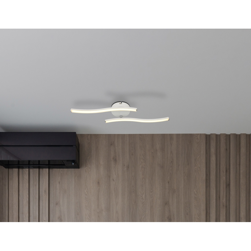 Globo - LED Ant pagrindo montuojamas sietynas LED/12W/230V 3000K balta