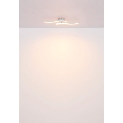Globo - LED Ant pagrindo montuojamas sietynas LED/12W/230V 3000K balta