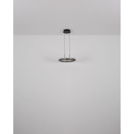 Globo - LED Pakabinamas sietynas LED/40W/230V 3000/4000/6000K diametras 39,7 cm ruda