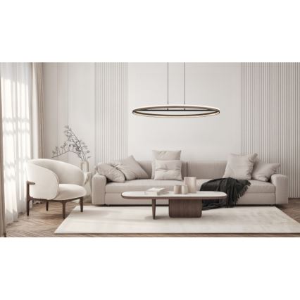 Globo - LED Pakabinamas sietynas LED/60W/230V 3000/4000/6000K ruda