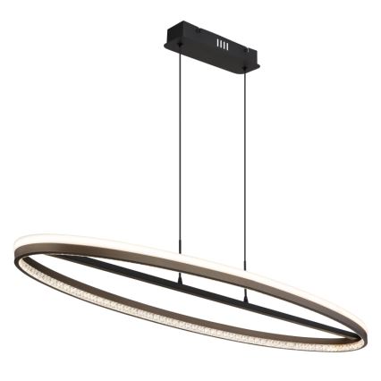 Globo - LED Pakabinamas sietynas LED/60W/230V 3000/4000/6000K ruda
