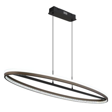 Globo - LED Pakabinamas sietynas LED/60W/230V 3000/4000/6000K ruda