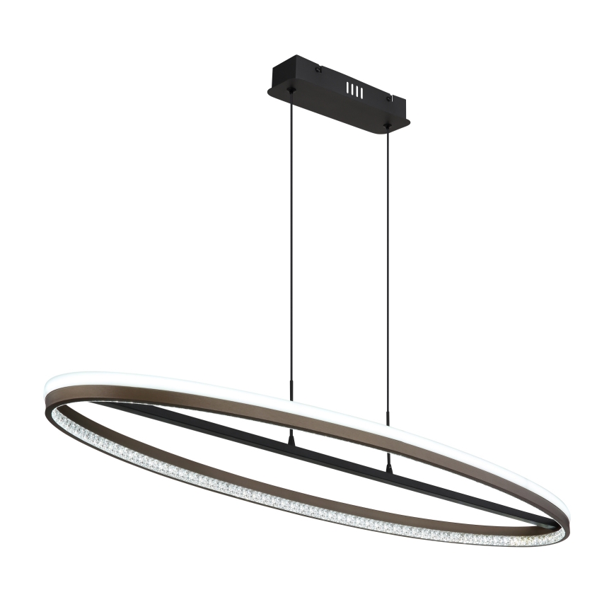 Globo - LED Pakabinamas sietynas LED/60W/230V 3000/4000/6000K ruda