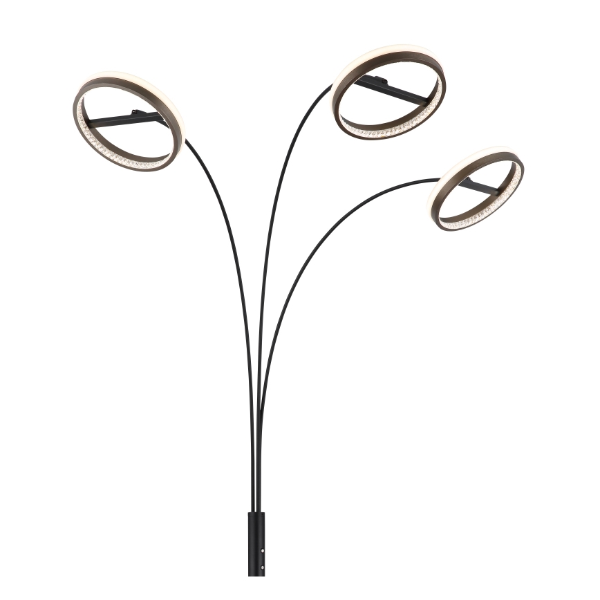 Globo - jutiklinė reguliuojamo ryškumo grindinė LED lempa LED/48W/230V 3000/4000/6000K