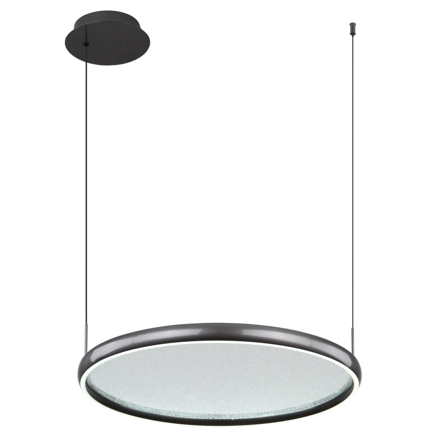 Globo - LED Reguliuojamas pakabinamas sietynas LED/36W/230V 2700-6000K juoda + nuotolinio valdymo pultas