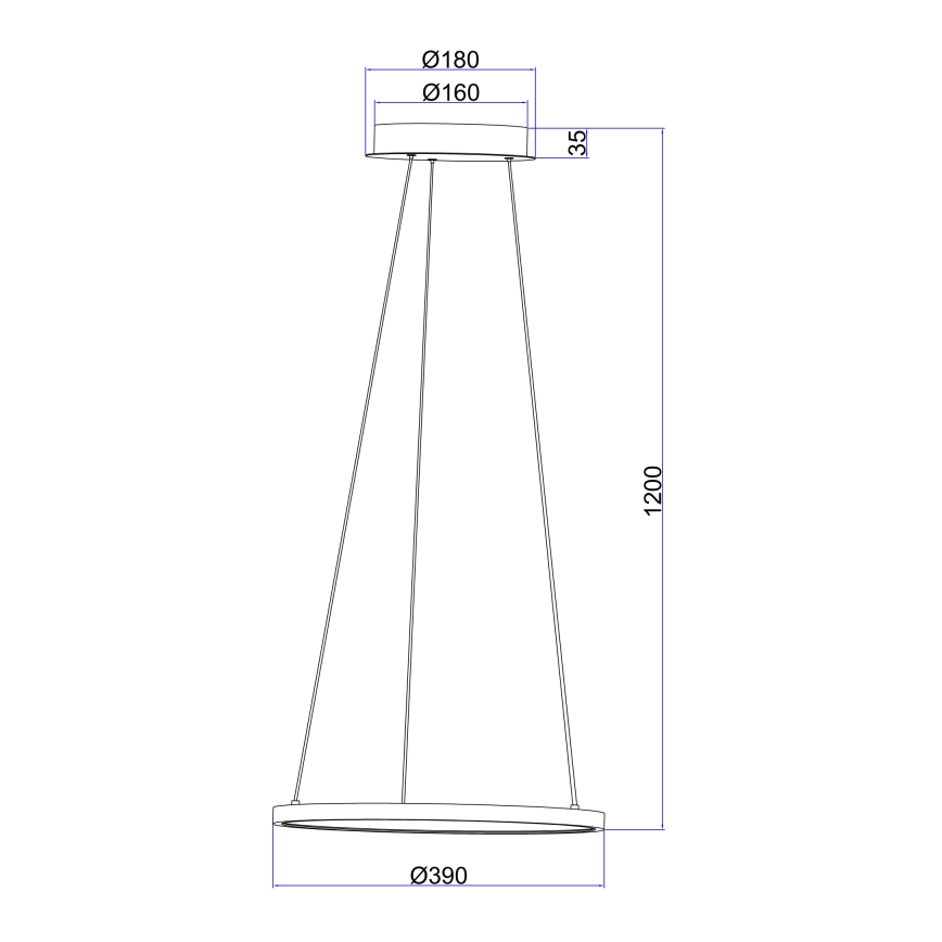 Globo - LED Pakabinamas sietynas LED/19W/230V