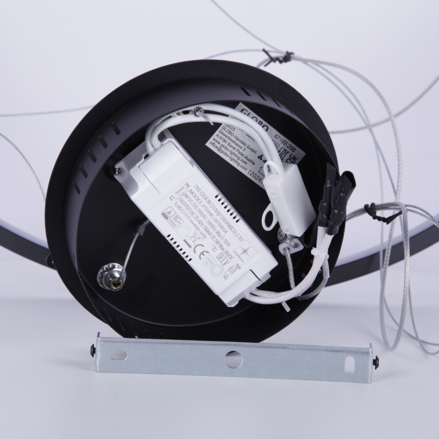 Globo - LED sietynas, kabinamas ant virvės LED/29W/230V