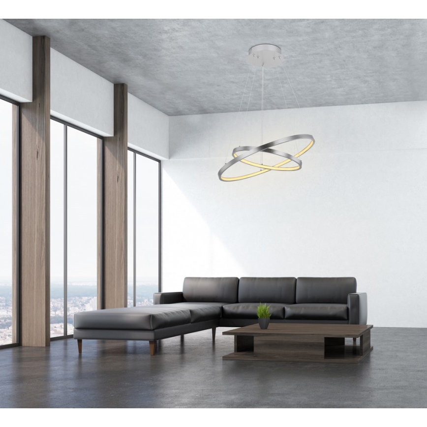 Globo - LED Reguliuojamas pakabinamas sietynas 2xLED/21W/230V