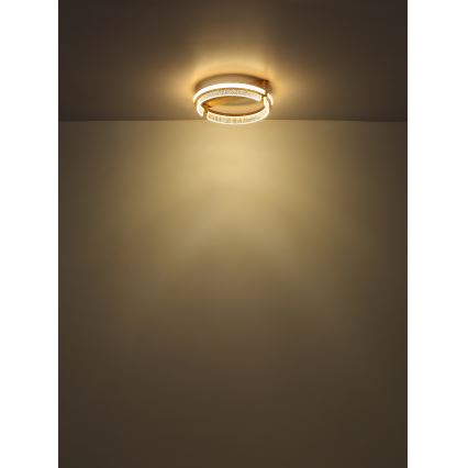 Globo - LED Pritemdomi krištoliniai lubiniai šviestuvai LED/36W/230V 2700K-6000K + nuotolinio valdymo pultas
