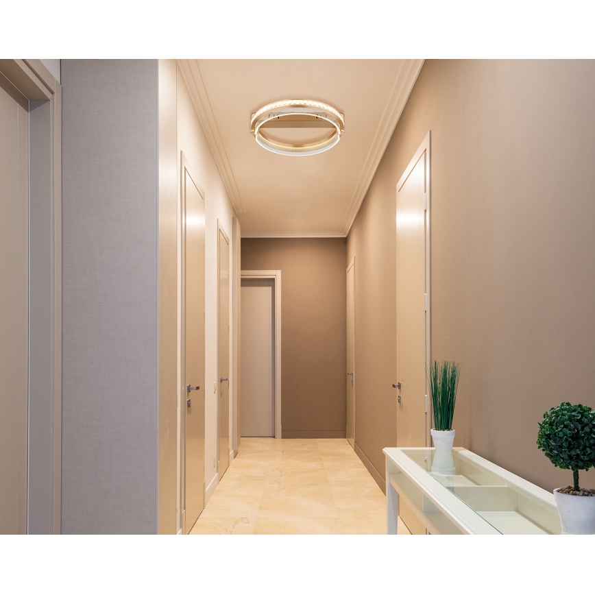 Globo - LED reguliuojamas kristalinis lubų šviestuvas LED/36W/230V 2700K-6000K + nuotolinio valdymo pultas