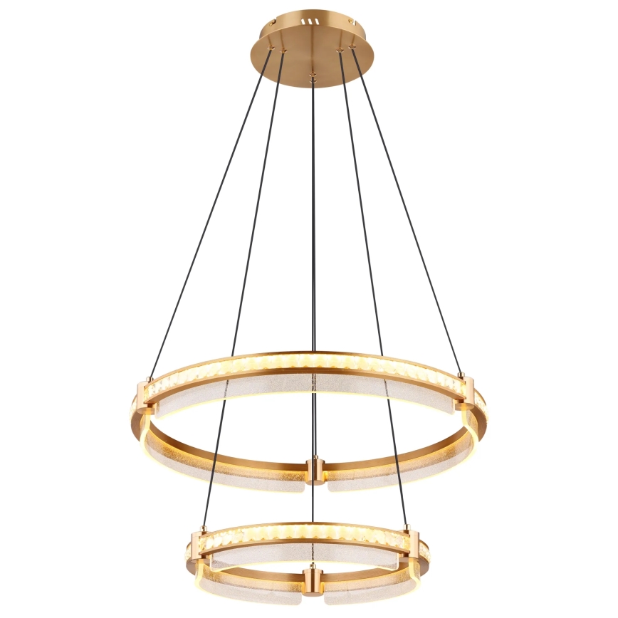 Globo - LED šviesos reguliavimas krištolas Sietynas ant stygos LED/78W/230V 2700K-6000K + nuotolinio valdymo pultas