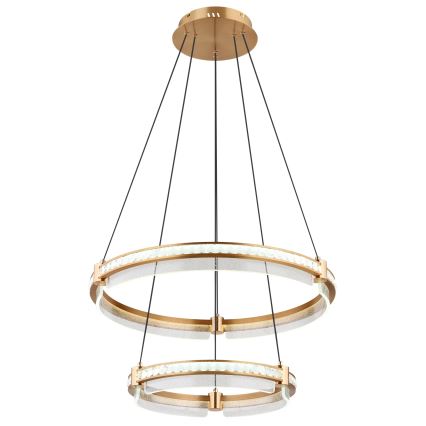 Globo - LED šviesos reguliavimas krištolas Sietynas ant stygos LED/78W/230V 2700K-6000K + nuotolinio valdymo pultas