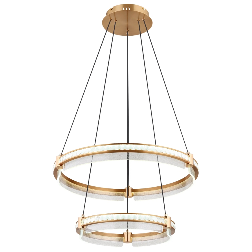 Globo - LED šviesos reguliavimas krištolas Sietynas ant stygos LED/78W/230V 2700K-6000K + nuotolinio valdymo pultas