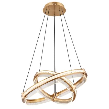 Globo - LED šviesos reguliavimas krištolas Sietynas ant stygos LED/78W/230V 2700K-6000K + nuotolinio valdymo pultas