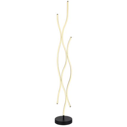 Globo - LED toršeras LED/28W/230V 3000K juoda/auksas
