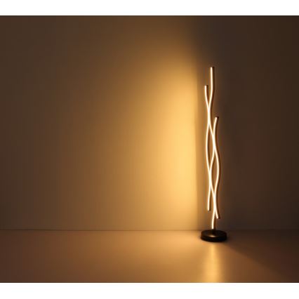 Globo - LED toršeras LED/28W/230V 3000K juoda/auksas