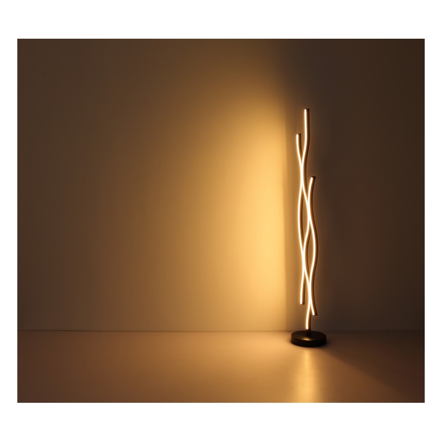 Globo - LED toršeras LED/28W/230V 3000K juoda/auksas