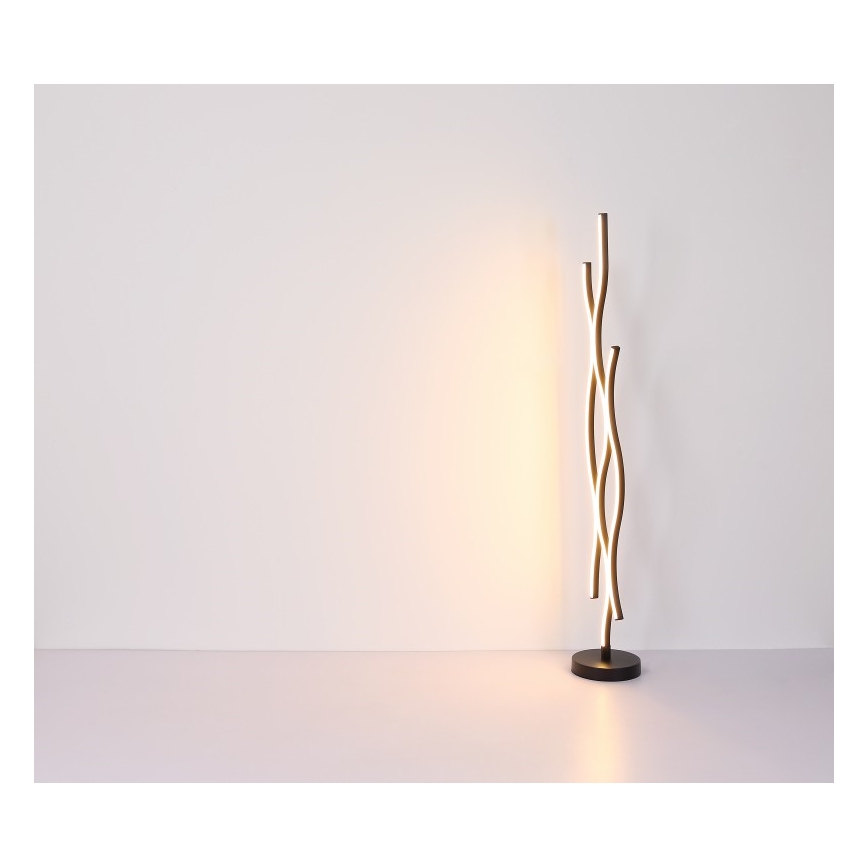 Globo - LED toršeras LED/28W/230V 3000K juoda/auksas