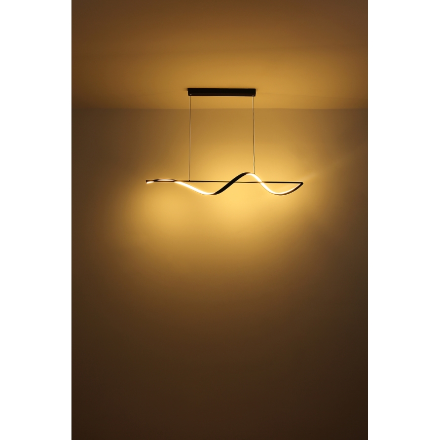 Globo - LED Pakabinamas sietynas LED/24W/230V 3000K juoda