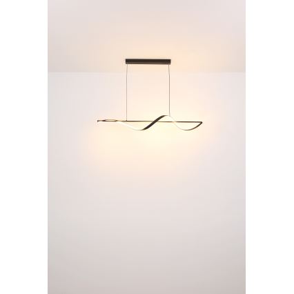 Globo - LED Pakabinamas sietynas LED/24W/230V 3000K juoda