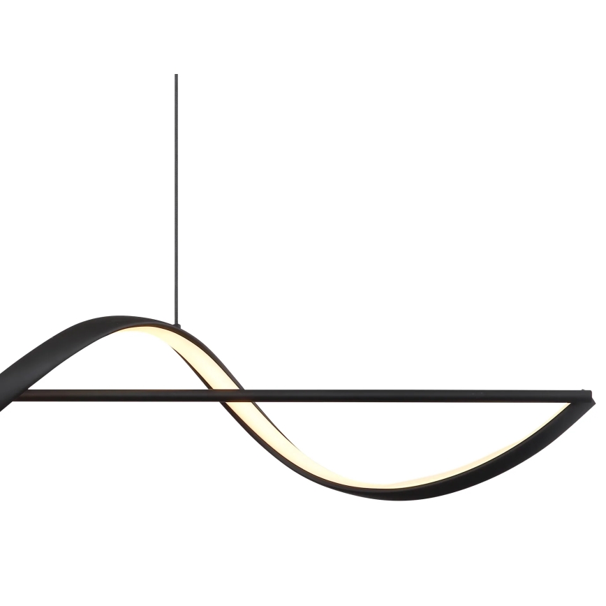 Globo - LED Pakabinamas sietynas LED/24W/230V 3000K juoda