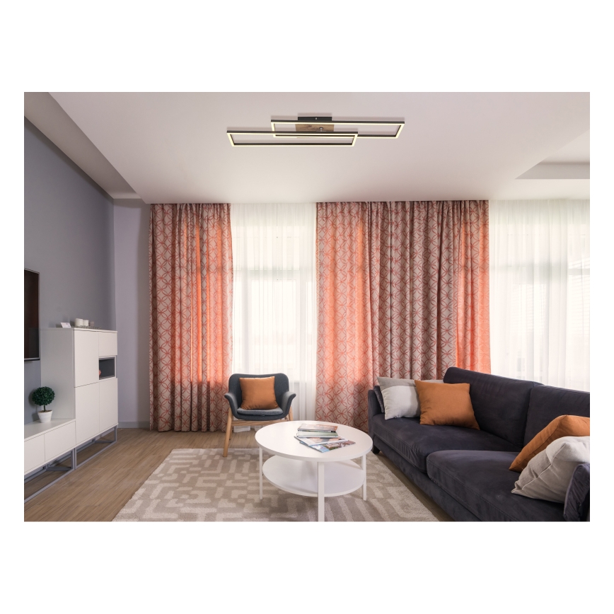 Globo - LED lubinis šviestuvas LED/30W/230V 3000K 60x80 cm juoda