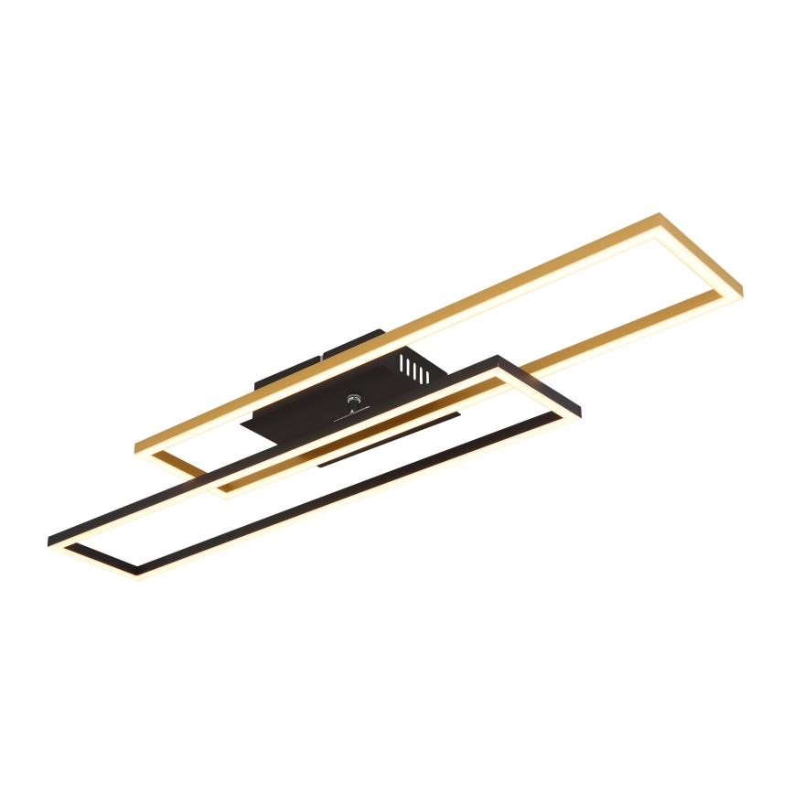 Globo - LED lubinis šviestuvas LED/30W/230V 3000K 60x80 cm juoda/auksas