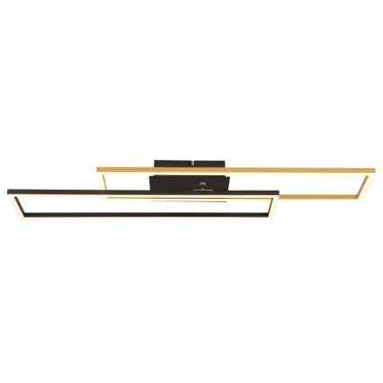 Globo - LED lubinis šviestuvas LED/30W/230V 3000K 60x80 cm juoda/auksas