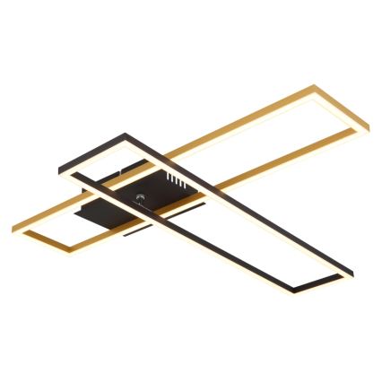 Globo - LED lubinis šviestuvas LED/30W/230V 3000K 60x80 cm juoda/auksas