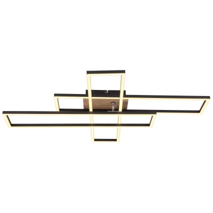Globo - LED lubinis šviestuvas LED/40W/230V 3000K 60x80 cm juoda