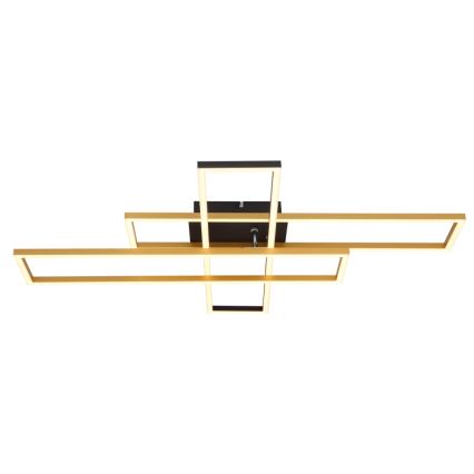 Globo - LED lubinis šviestuvas LED/40W/230V 3000K 60x80 cm juoda/auksas