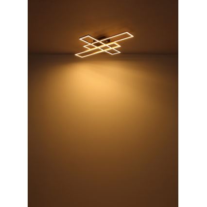 Globo - LED lubinis šviestuvas LED/40W/230V 3000K 60x80 cm juoda/auksas