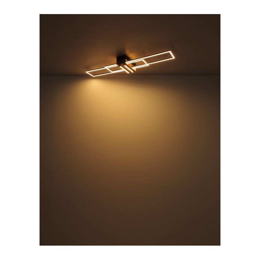 Globo - LED lubinis šviestuvas LED/40W/230V 3000K 25x100 cm juoda