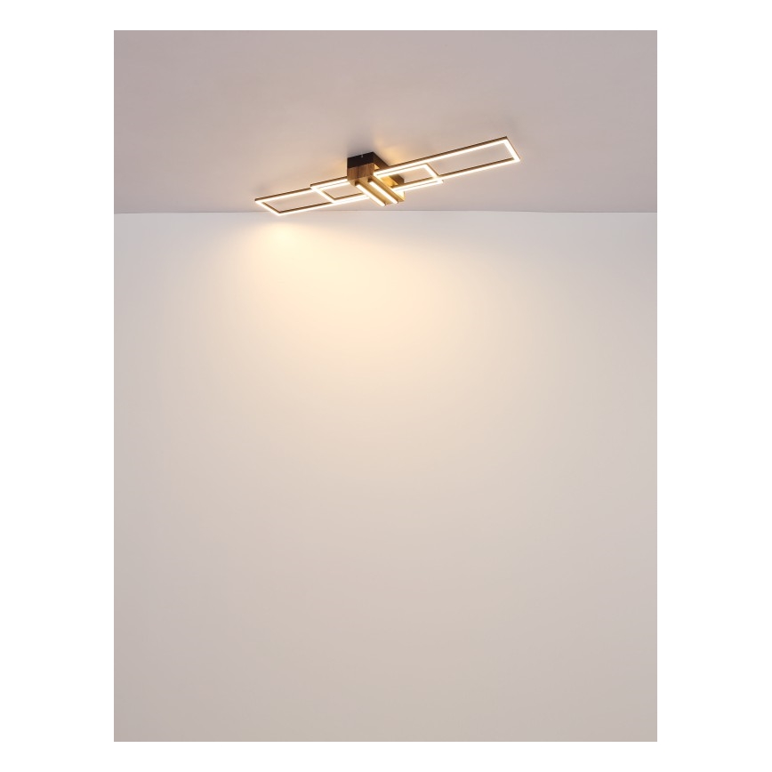 Globo - LED lubinis šviestuvas LED/40W/230V 3000K 25x100 cm juoda