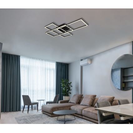 Globo - LED Pritemdomas lubinis šviestuvas LED/40W/230V 2700-6500K 51x74 cm Wi-Fi Tuya + nuotolinio valdymo pultas