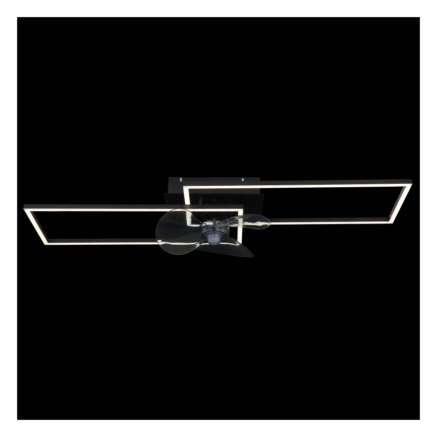 Globo - dimeriuojamas LED lubinis šviestuvas su ventiliatoriumi LED/38W/230V 3000-6500K + nuotolinis valdymas