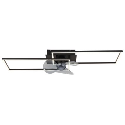 Globo - dimeriuojamas LED lubinis šviestuvas su ventiliatoriumi LED/38W/230V 3000-6500K + nuotolinis valdymas