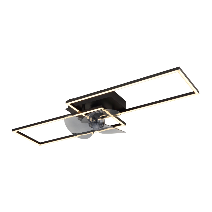 Globo - dimeriuojamas LED lubinis šviestuvas su ventiliatoriumi LED/38W/230V 3000-6500K + nuotolinis valdymas