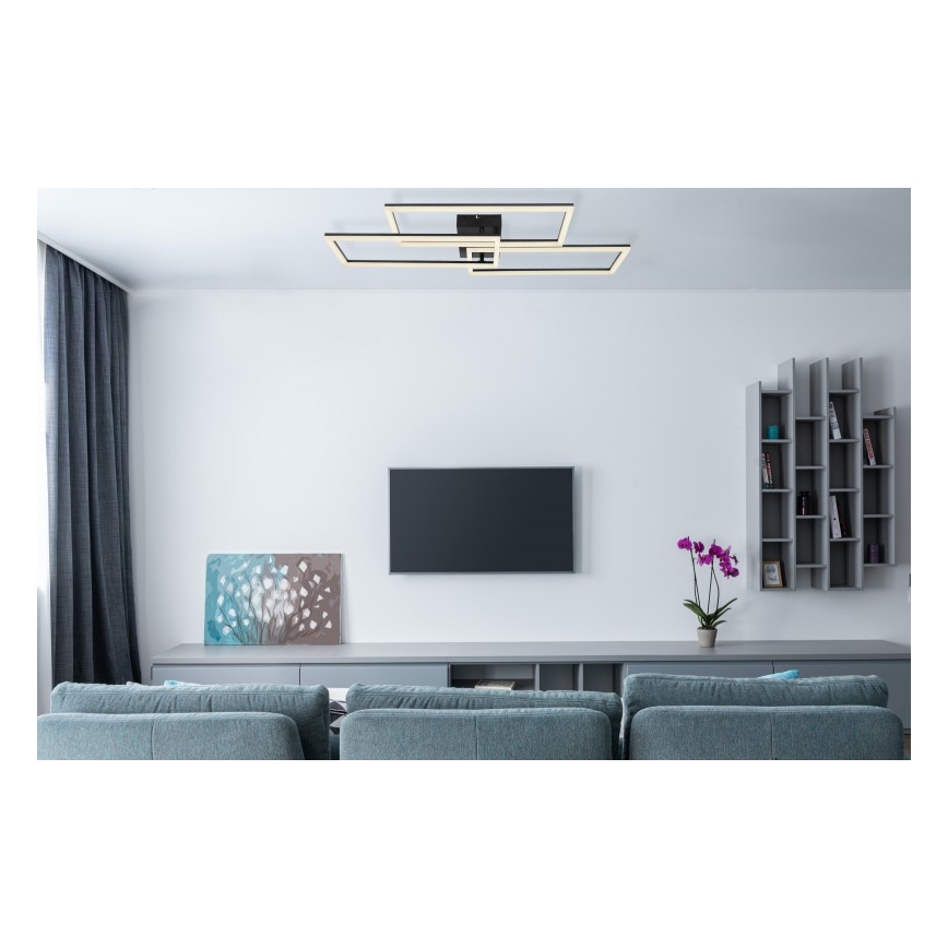 Globo - LED Pritemdomas tvirtinamas sietynas LED/58W/230V 3000-6000K + nuotolinio valdymo pultas